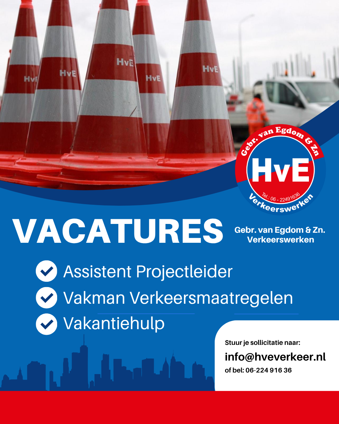 Vacatures HvE Verkeer
